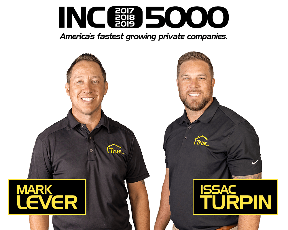 Mark Lever and Issac Turpin, owners of True Aluminum.