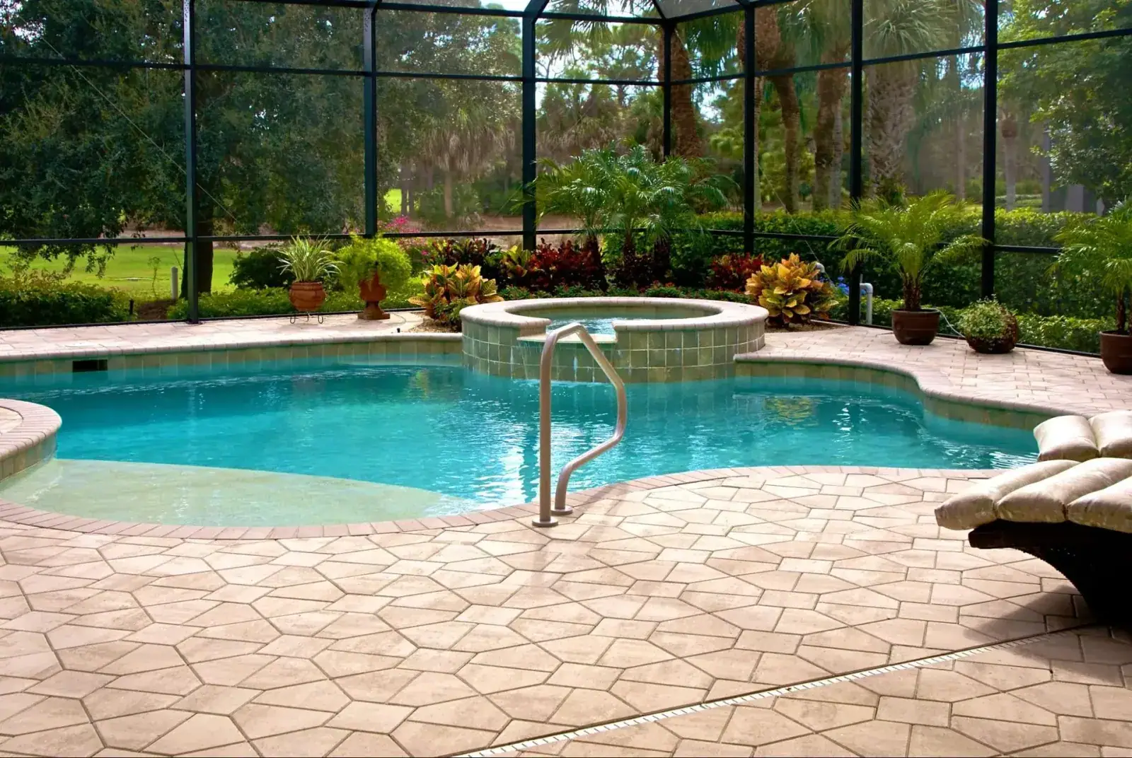 Lanai Screens in Wesley Chapel in Central Florida by True Aluminum